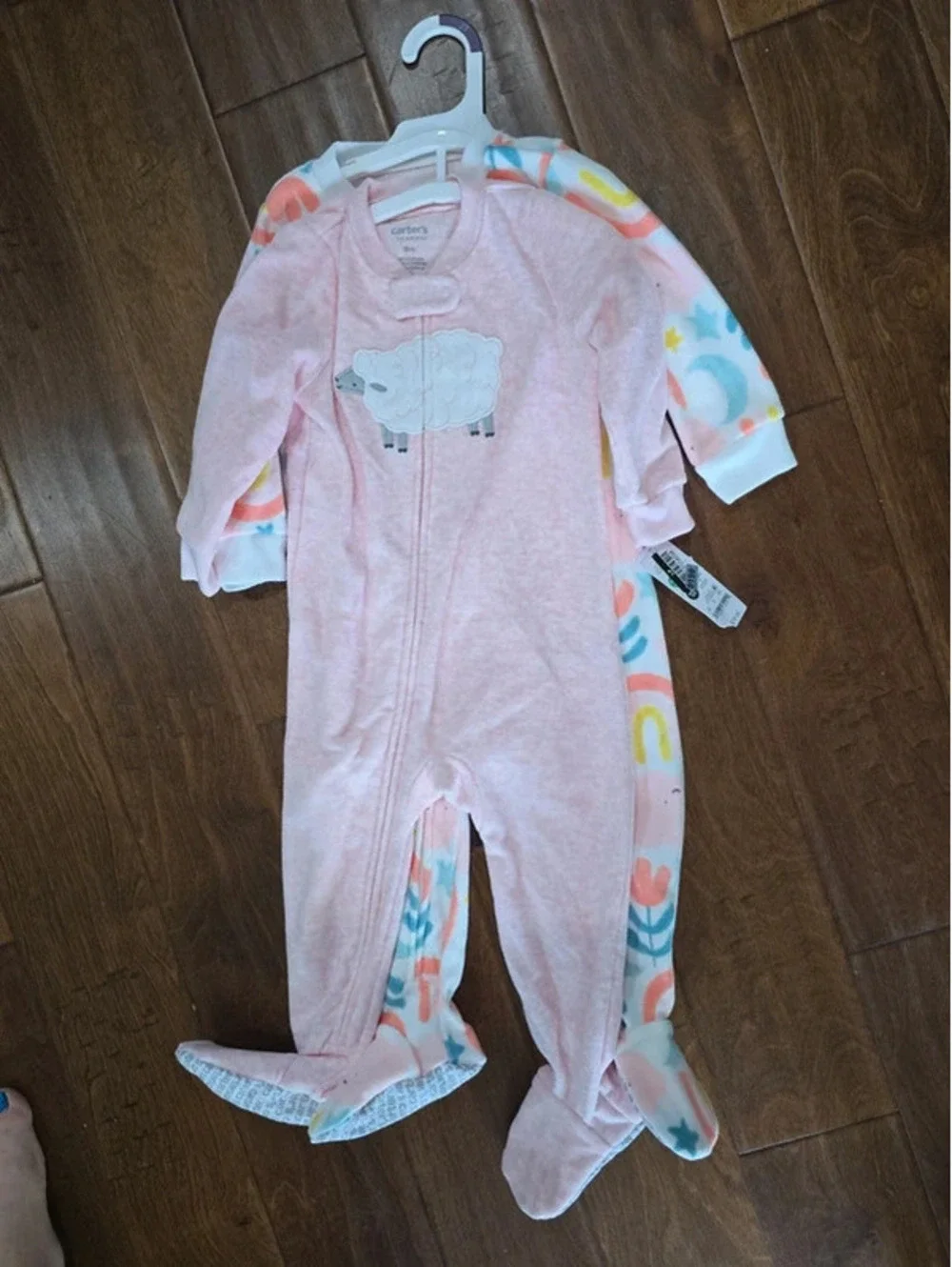 18m brands, new fleece, carter's pajamas item, 199G5